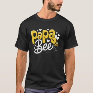 Pappa Bee Familj Matchande Biskötare Pappa Pappa B T Shirt