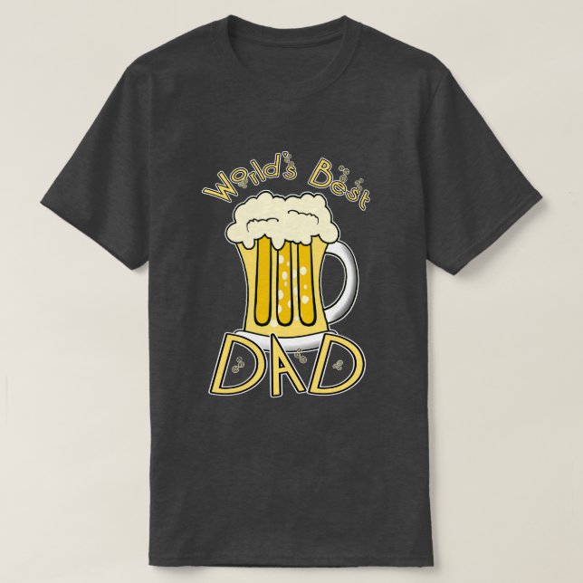 Pappa Beer Tees Tee Shirt (Design framsida)