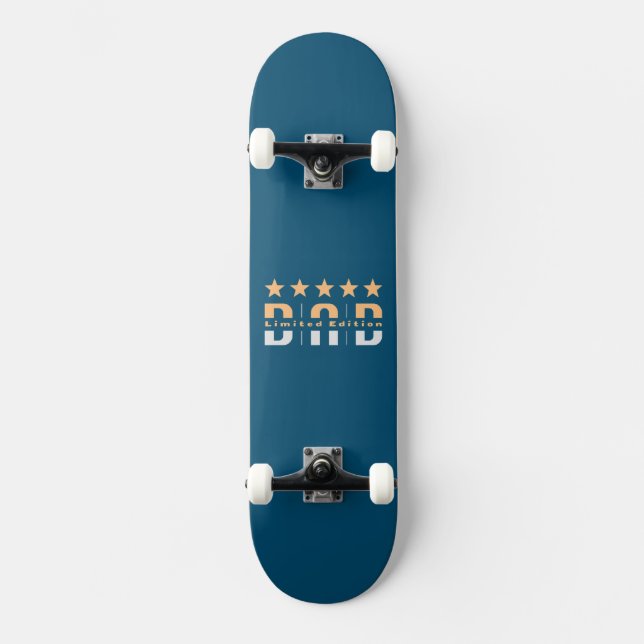 Pappa Begränsad Edition Mini Skateboard Bräda 18,5 Cm (Framsida)