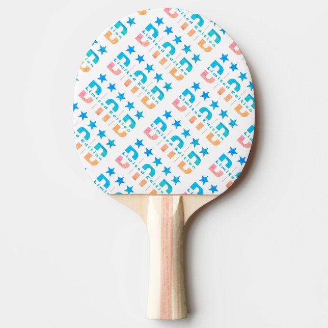 Pappa Begränsad Edition Pingisracket (Framsidan)