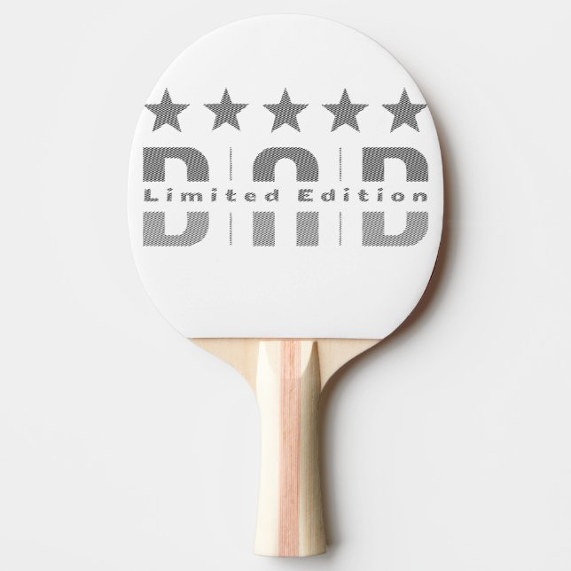 Pappa Begränsad Edition Pingisracket (Framsidan)