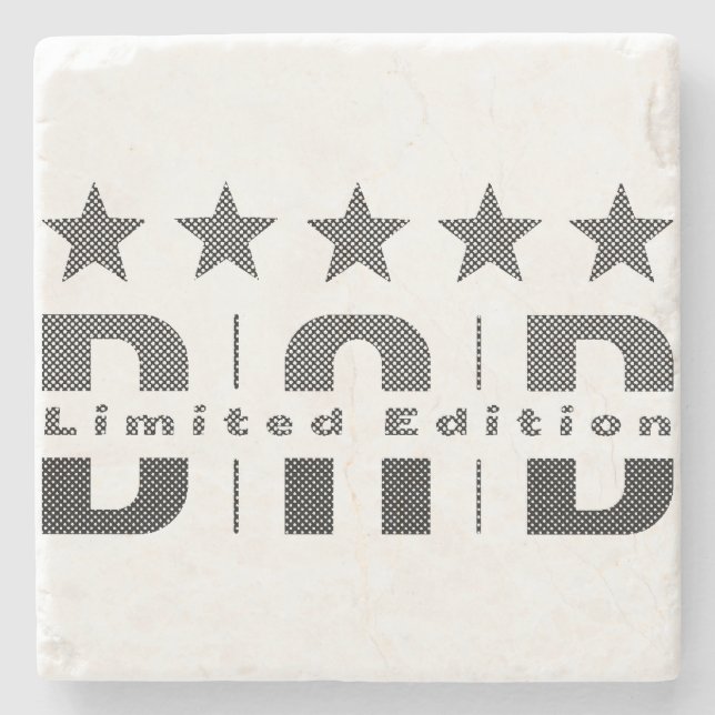 Pappa Begränsad Edition Stenunderlägg (Framsidan)
