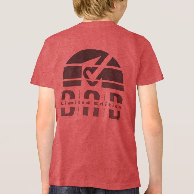 Pappa Begränsada utgåva: Faderskap som synlig käns T Shirt (Baksida)