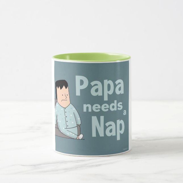 Pappa behöver en Nap-design Mugg (Center)