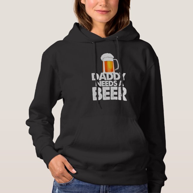 Pappa behöver en öl som dricker Kärlek T Shirt (Framsida)
