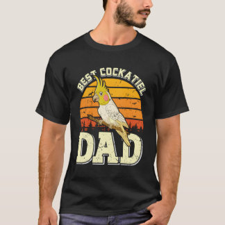 Pappa Best Cockatiel Pappa Parakeet Bird Cockatiel T Shirt