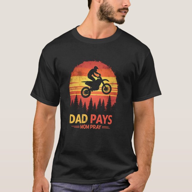 Pappa Betalar Mamma Ber T Shirt (Framsida)