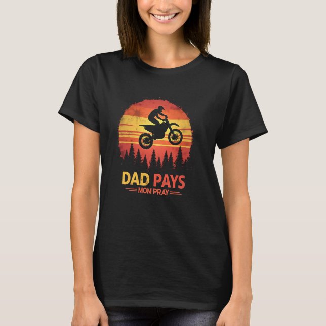 Pappa betalar Mamma ber T Shirt (Framsida)