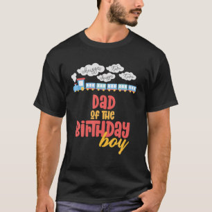 Pappa Birthday Boy Tåg I är 2 2 år gammal Chugga E T Shirt