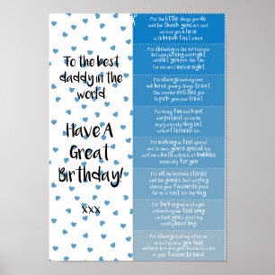 Pappa Birthday Coupons Poster