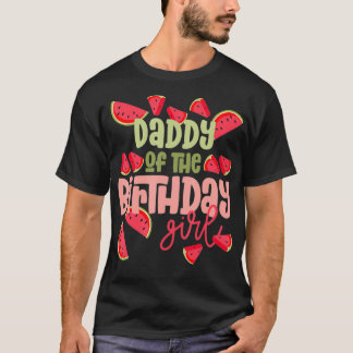 Pappa Birthday One i Melon Watermelon Birthday T Shirt