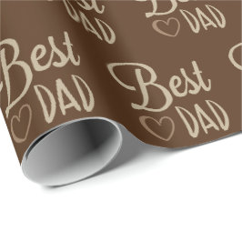 Pappa Birthday på Brown Presentpapper