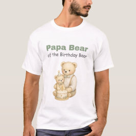 Pappa Björn Födelsedags Tröja