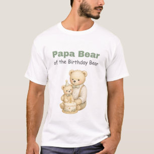 Pappa Björn Födelsedags Tröja