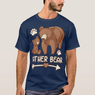 pappa björn för fars dag, pappa bär skjortor för p t shirt