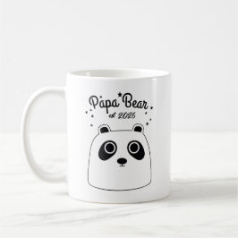 Pappa Björn present till ny pappa, nya föräldrar,  Kaffemugg