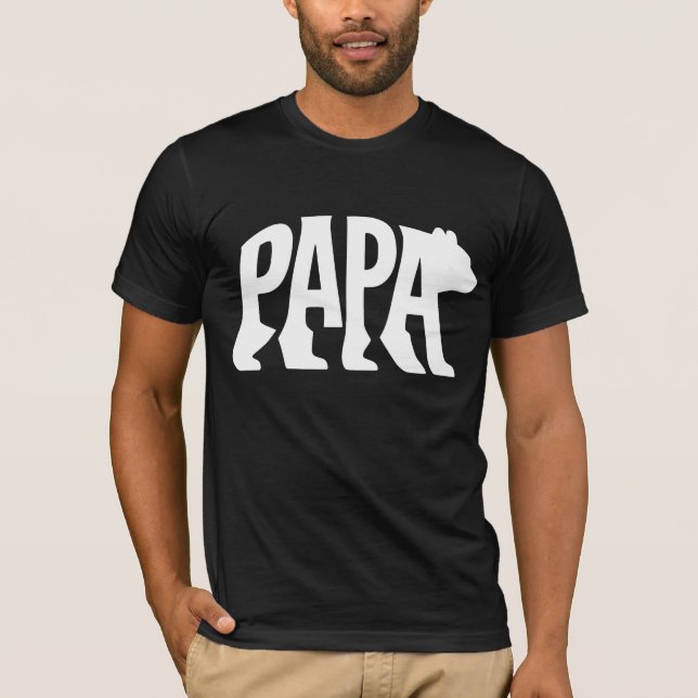 Pappa Björn T Shirt (Framsida)