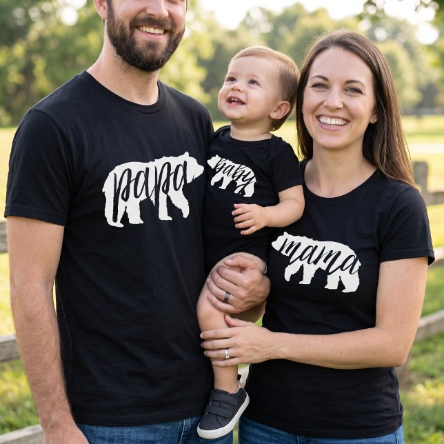 Pappa Björn T Shirt (Skapare uppladdad)