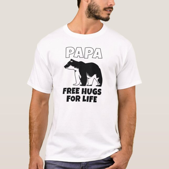 Pappa Björn T Shirt (Framsida)