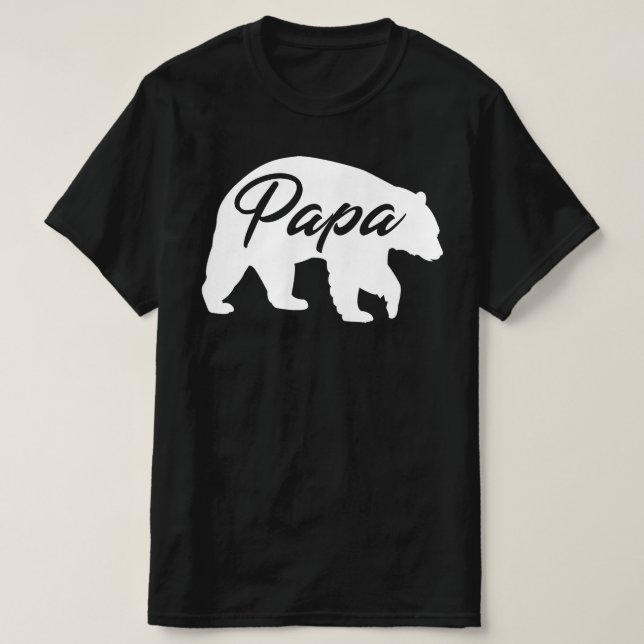 pappa björn t shirt (Design framsida)