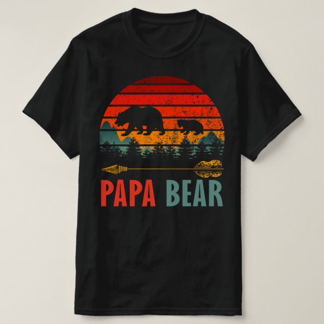 pappa björn t shirt (Design framsida)