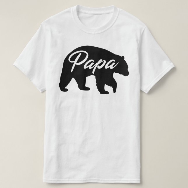 pappa björn t shirt (Design framsida)