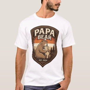 Pappa Björn Vintage Gravyr Björn Tröja Design_1