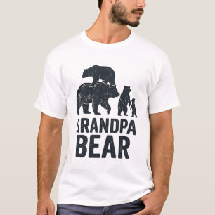 Pappa Björn Vintage Gravyr Familj Björn Tröja D