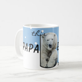 Pappa Björnen Sten Fars dag Kaffemugg