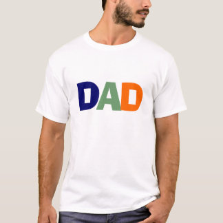 Pappa Blue, Grönt och Orange Shirt Tee