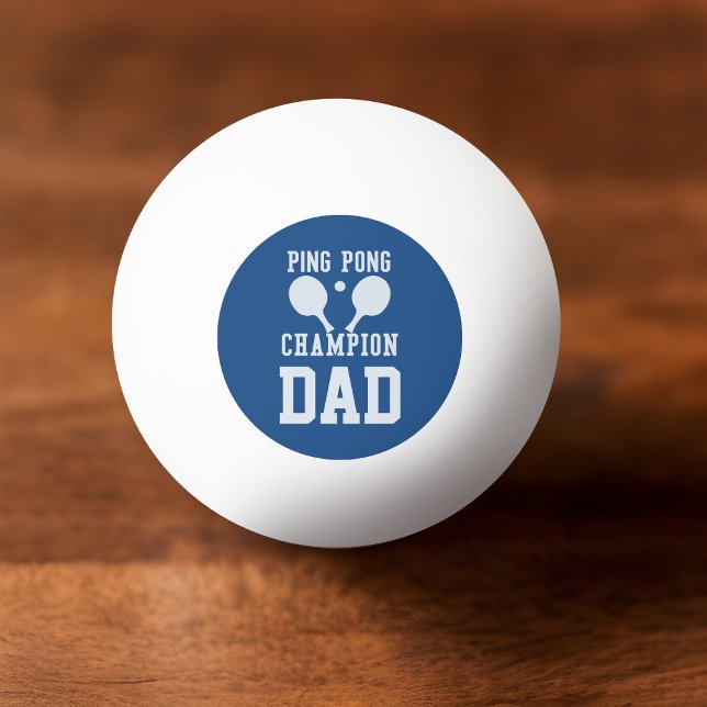 Pappa Blue Ping Pong Champion Anpassningsbar Boll (Skapare uppladdad)