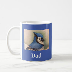 Pappa Bluejay Lycklig Fars dag Mugg
