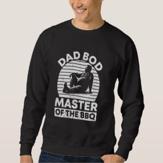 Pappa Bod Far Figur Fars dag 4 Lång Ärmad Tröja