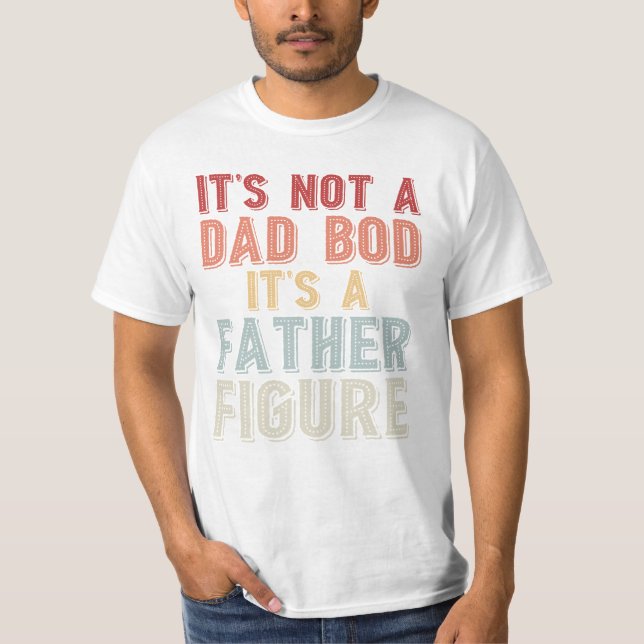 Pappa bod Far Figur T Shirt (Framsida)
