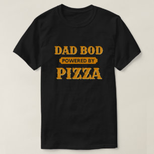 Pappa Bod med Pizza T-Shirt-drift T Shirt
