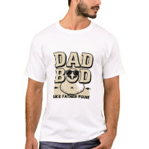 Pappa Bod - precis som Far Figur" (Lustigt T-Shirt