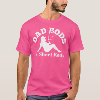 Pappa Bods och Kort Rods 2 sida T Shirt