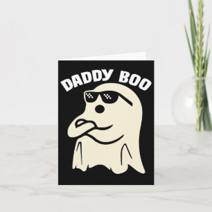Pappa Boo Halloween Family Matching Costume Ghost Kort