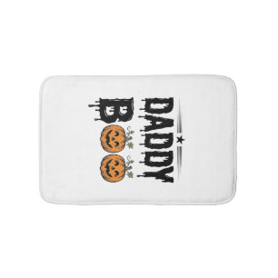 Pappa Boo Vintage Halloween Pumpa Tröja Design_1 Badrumsmatta