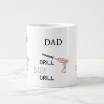 Pappa Borra Bebis Borra Rolig Gör-det-själv Verkty