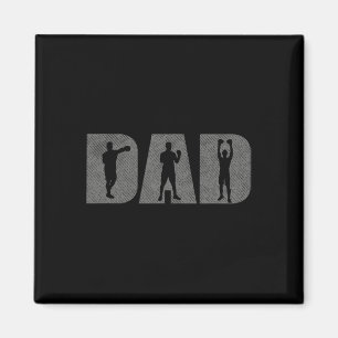 Pappa Boxer Fars dag Boxing Älskare Box Gift Train Magnet