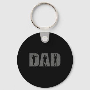 Pappa Boxer Fars dag Boxing Älskare Box Gift Train Nyckelring
