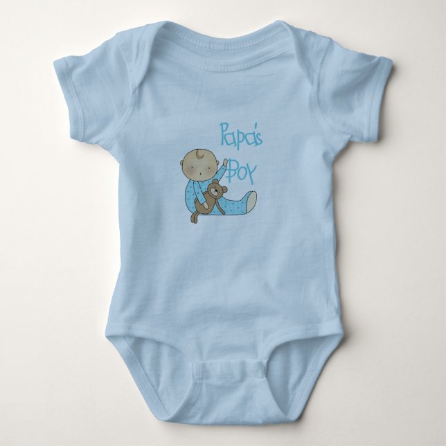 Pappa Boy Tee Shirt (Framsida)