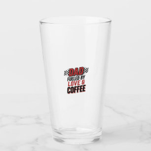 Pappa Bränsle av Kärlek och Kaffe Racing Tröja Des Glaskopp