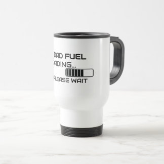 Pappa Bränsle Laddar Rolig Resa Kaffe Mugg