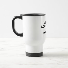 Pappa Bränsle Laddar Rolig Resa Kaffe Mugg