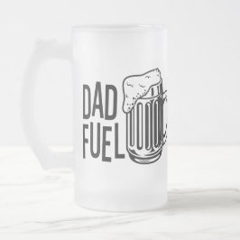 Pappa Bränslet Black Fars dag Beer Mugg