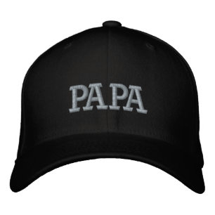 Pappa Broderad Keps