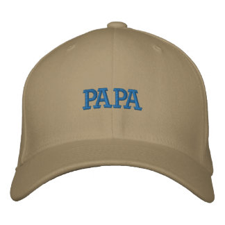 Pappa Broderad Keps