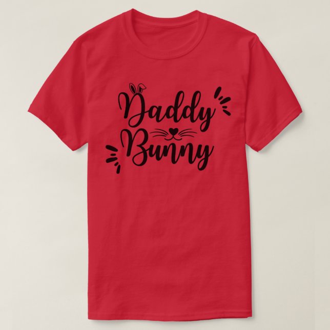 Pappa Bunny T Shirt (Design framsida)